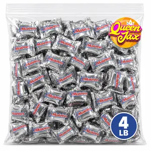 3 Musketeers Mini Bite Size Chocolate Candy Bars, 4 LB Bulk, Individually Wrapped