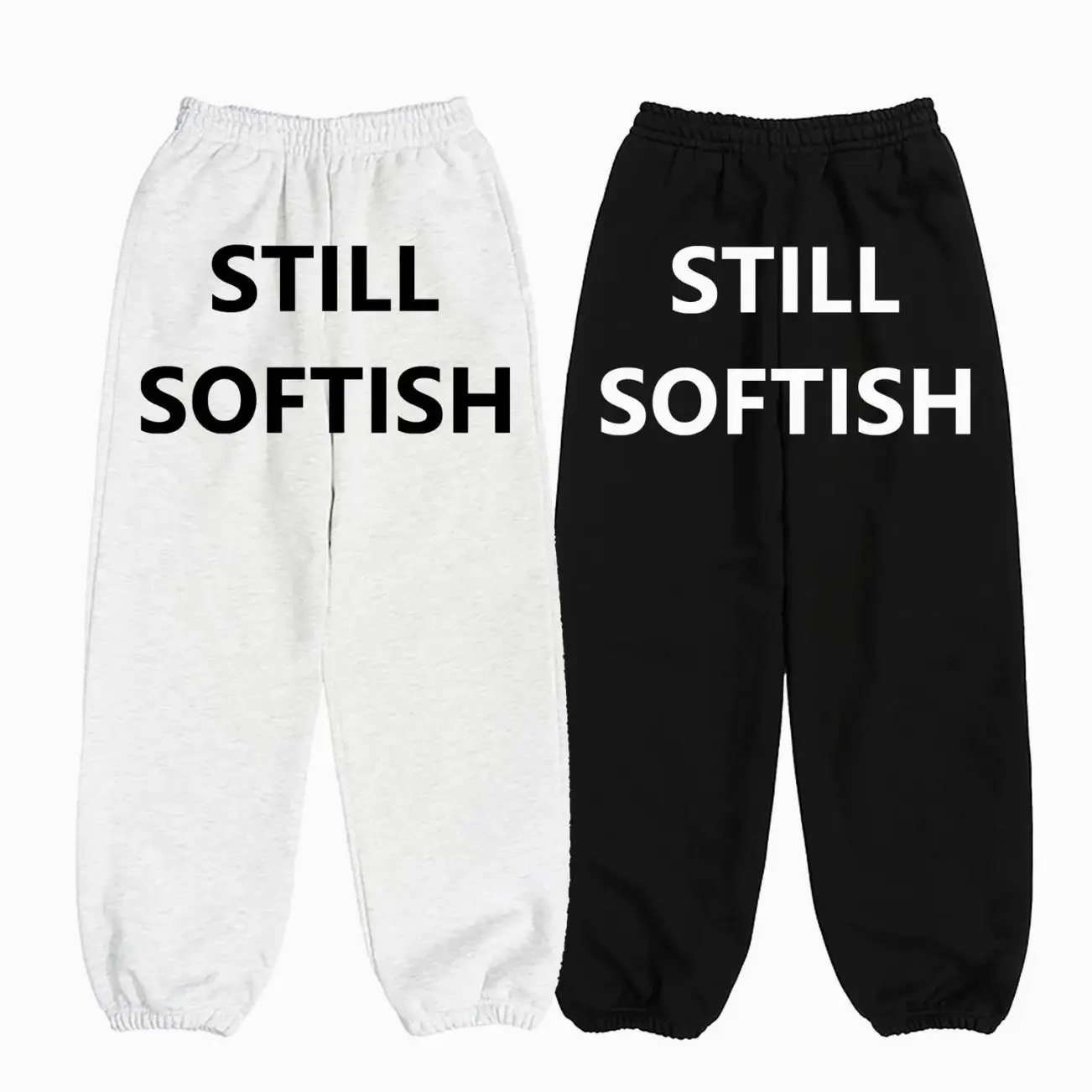 Still Softish Sweatpants, Soft Girl Era Joggers Cozy Aesthetic Pants, Comfort Core Sweatpants, Introvert Graphic Joggers, Unisex Lounge Wear 3