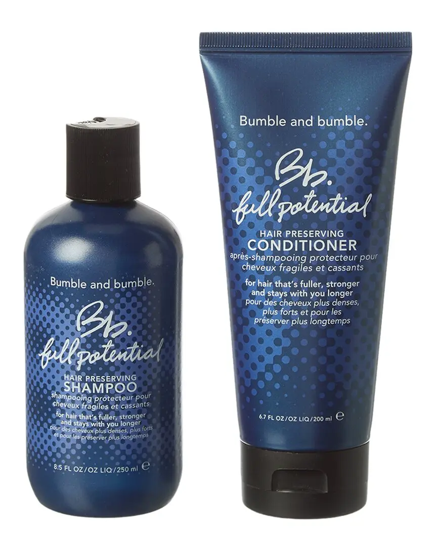Bumble and bumble. 3pc Full Potential Shampoo & Conditioner
