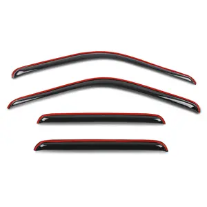 Fit For 1999-2016 Ford F-250 Super Duty SuperCrew In-Channel Ventvisor Rain Guards