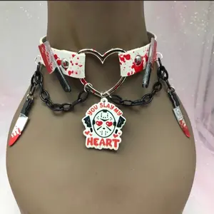 Friday the 13th Jason horror Halloween necklace