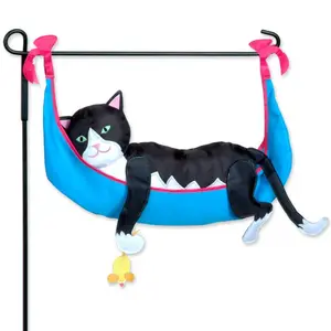 Tuxedo Cat Garden Flag