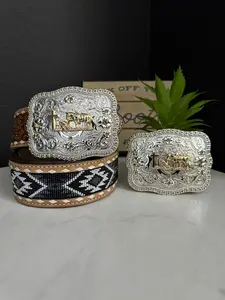 Brahman Praying Cowboy Belt Buckle