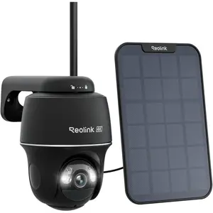 4k solar security cameras wireless outdoor 360 pan tilt 8mp color night vision 245 ghz wifi 6 no monthly fee home hub compatible argus pt 4k 3w solar panel black