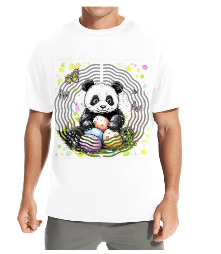 Soft, breathable, and customizable men's T-shirts | Personalized photos, unisex casual short-sleeved T-shirts, machine washable, unique anniversary/Valentine's Day gift, or a gift for family.