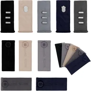 10 count Elastic for Pants  Extenders for Pants Waistband Extender Adjustable Elastic Button Extender Waistband Expanders for Men Women Jeans