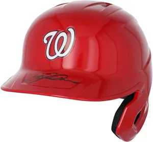 Dylan Crews Washington Nationals Autographed Replica Batting Helmet - Fanatics Authentic Certified