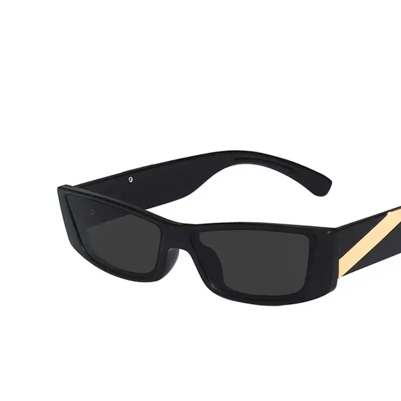 Onyx Rectangle Sunglasses