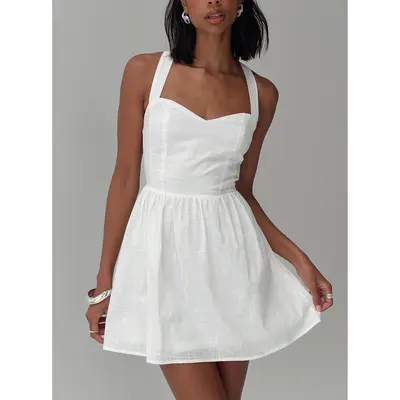 Karisse Halter Mini Dress Princess Polly - TikTok Shop