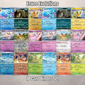 Pokemon Eeveelution 9 Card Set – Holo / Reverse / Bundle