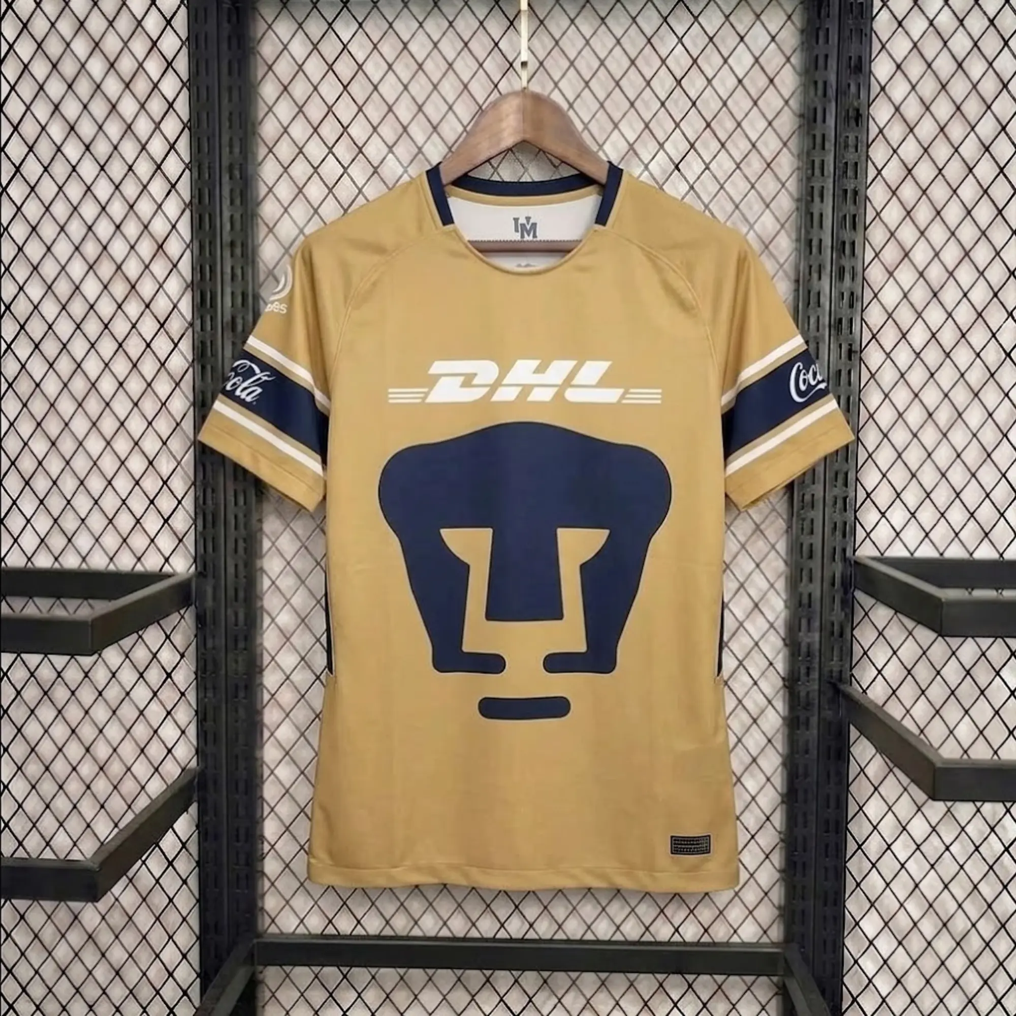 Pumas UNAM 2017-18 Third Soccer Jersey - Full Print Logo