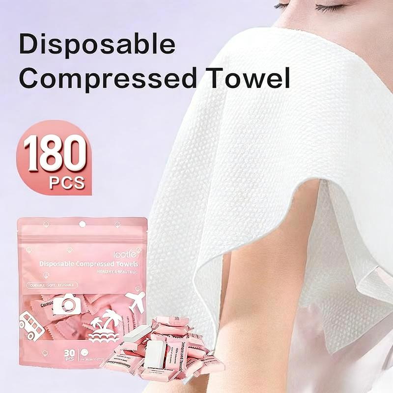 90Pcs Disposable Compressed Face Towel, 1 Set Wipe Hands Compressed Bathroom Portable Mini Compressed Tissue, Microfiber Cleaning Towels, Lightweight Face Towel Wash Cloth for Home Restroom Office Use