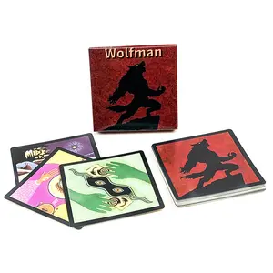 Werewolf Tabletop Game, Deductive Theme Card Game, Perfect for Family Gatherings, Ideal for Easter, Christmas, New Year's party, entertainment, fun board games, and festival birthday gifts
