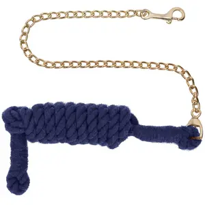 Schneiders 8 Cotton Lead Rope with Chain
