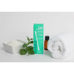 Eosera Swabeeze - Ear Refreshing Antimicrobial Mint-Infused Swabs, 30-ct