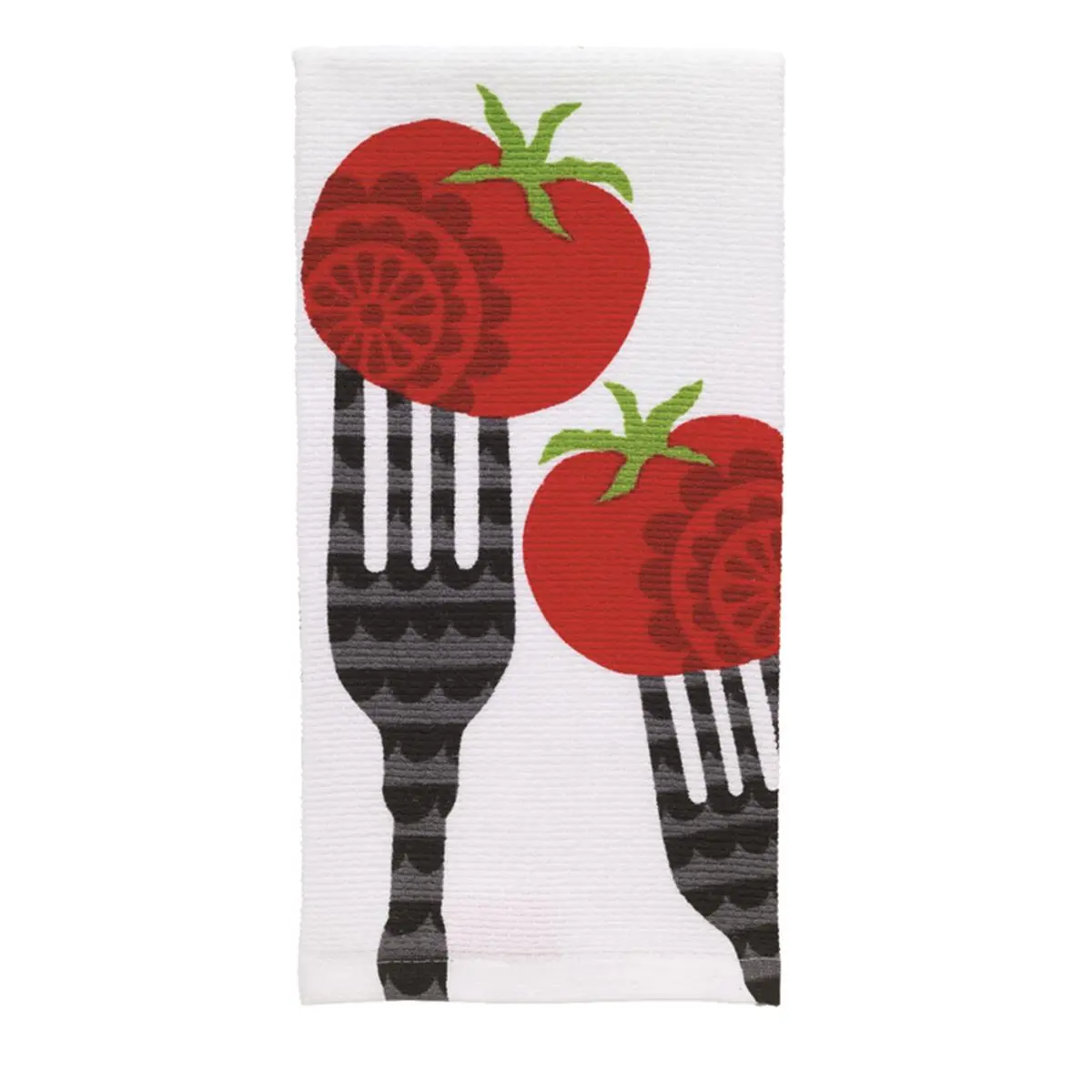 212 MAIN 6517320 Assorted Color Food Themed Cleaning Cloth - Soft Reusable Cotton Towel for Kitchen Cleaning, 6-Piece Pack, Multicolor