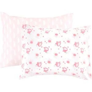 Unisex Baby Envelope Toddler Pillow, Girl Basic Elephant, One Size