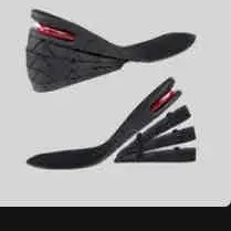 Invisible Height Increasing Insole, 1 Pair Breathable Comfortable Sports Insole, Detachable Height Increasing Insole, Valentine's Day Gift, Height Increase Insole