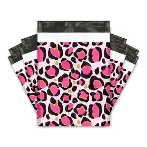 10x13 Pink Leopard Print Poly Mailers – Shipping Bags for Small Business