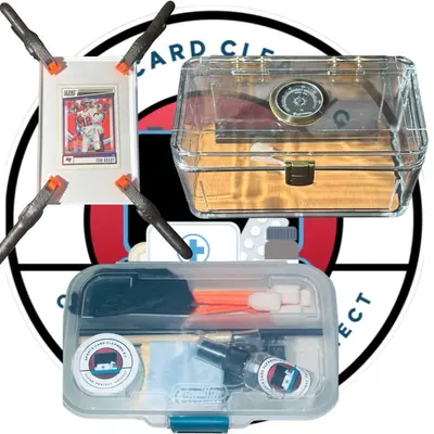 Card Grading Kit Card Cleaning & Grading Prep Kit By Panini - Spray,  Polish, Centering Tool For TCG (Pokmon, Sports Cards) Psa Grading Kit
