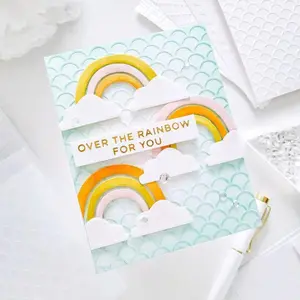 Scallops Embossing Folder