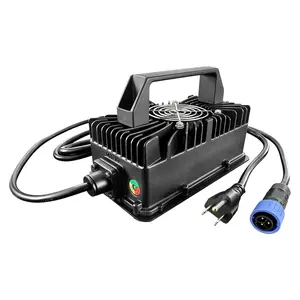 67.2v 10a Fast Charger for Talaria Sting 4000 Series, Waterproof Lithium Ion Adapter for 60v Battery, Cooling Fan Included