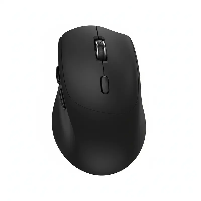 SABLUTE KM23D 2.4G Wireless Office Mouse - Ergonomic, Precise, 3 DPI Levels, 6 Buttons, USB Receiver Remote Dongle, 33ft Roam Range, Energy Saving, No Delays, Non-Bluetooth, Compatible with Windows, Linux, Mac OS (TikTok Shop Back to School), Ergonomic Mo