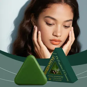 Herbal Nourishing Shampoo Bar, Gentle Hair Care, Cleanses and Softens, Glossy and Refreshing, Non-Greasy Soap for Healthy Hair