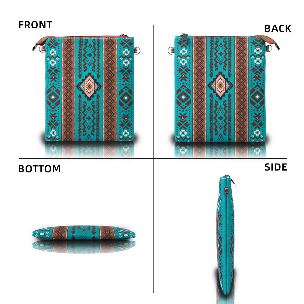 Bohemian Canvas Crossbody Shoulder Bag – Premium Large Tote for Travel & Everyday Carry