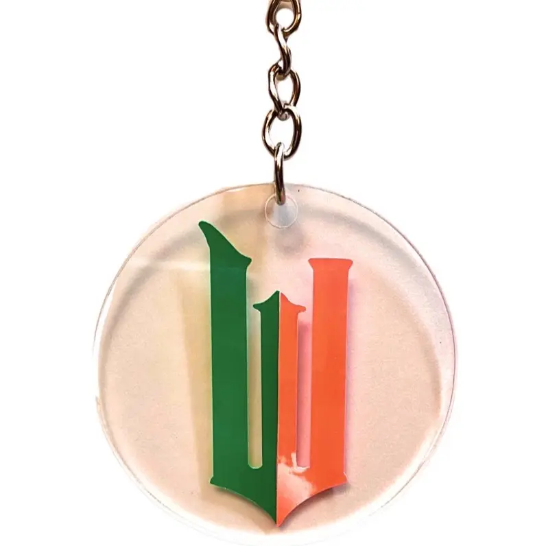 A Little Good, A Little Wicked Acrylic Keychain
