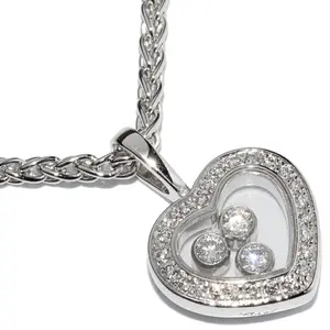 Chopard Happy Diamonds Au750 Diamond Pendant Necklace