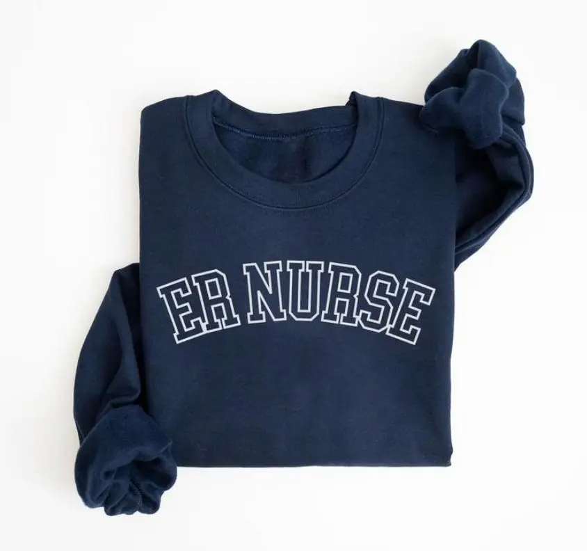 Emergency Nurse Sweater, ER Nurse Sweatshirt, ER Nurse Crewneck Sweatshirt, ER Nurse Appreciation Gift Shirt, Emergency Department Shirt Tshirt, Hoodie and Sweatshirt