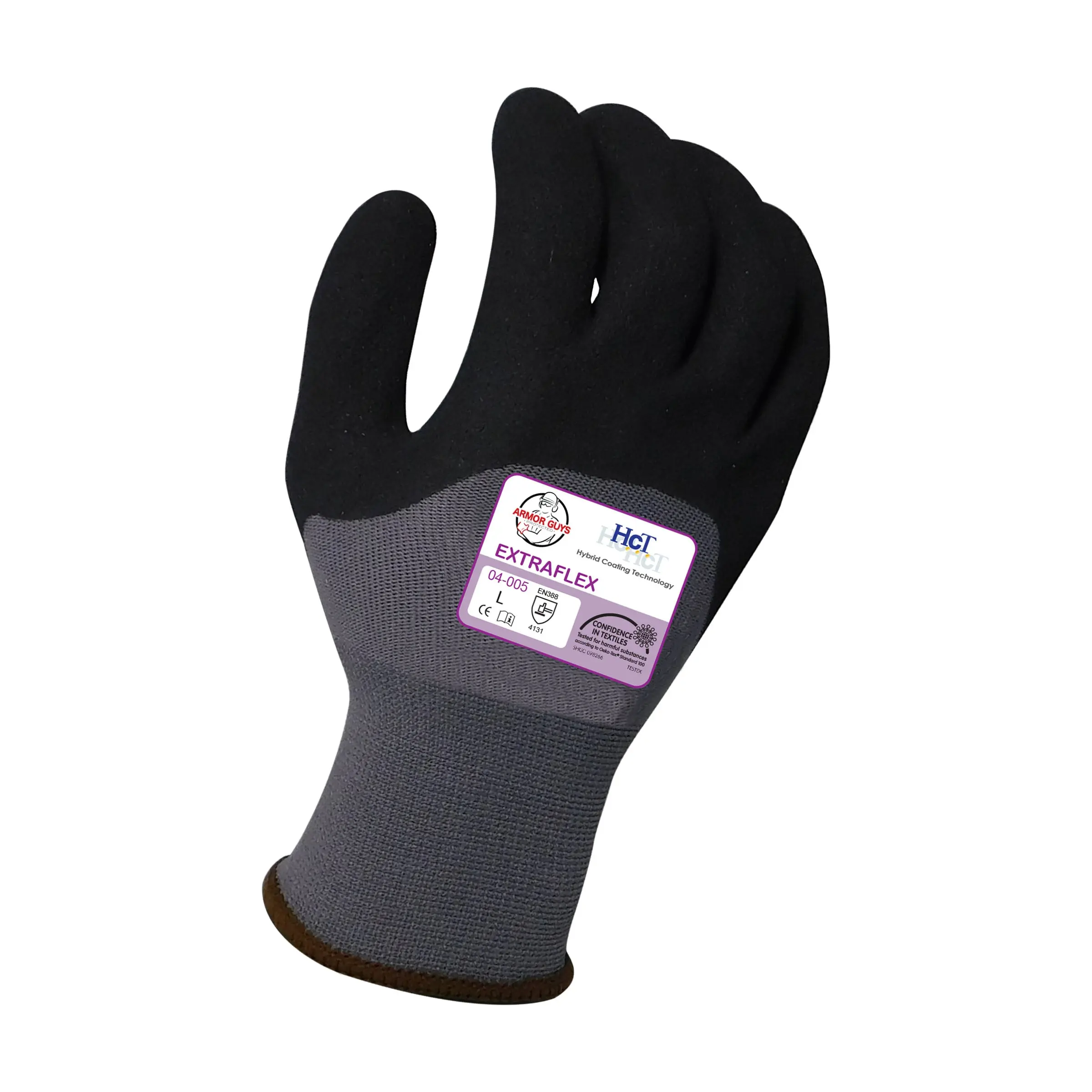 04-005 Extraflex® Gloves – General Purpose, Liquid Resistance & Breathable, Dotted Grip
