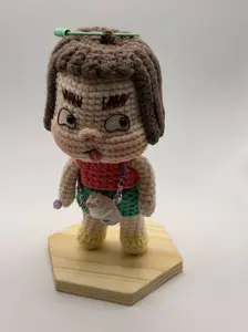 Handmade Crochet Doll - Cute for Home Decor.