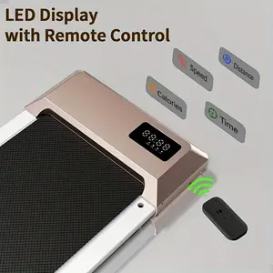 LED display, under-desk treadmill for home office, portable mini treadmill with remote control