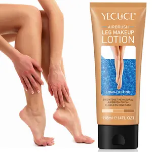 Yecuce Leg Moisturizing Concealer Cream 118g, Professional Hydrate Makeup Cover Up for Imperfections & Blemishes, Long-Lasting Hydrating Formula