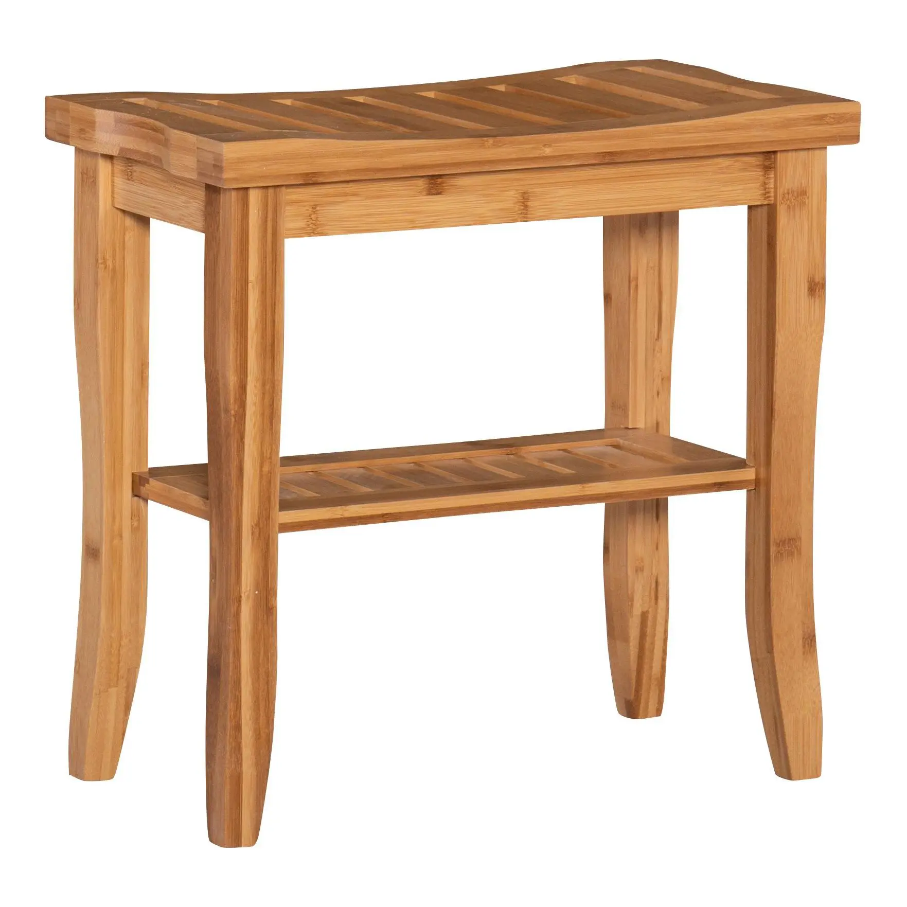 Linon Home Baxter Solid Bamboo Versatile Stool