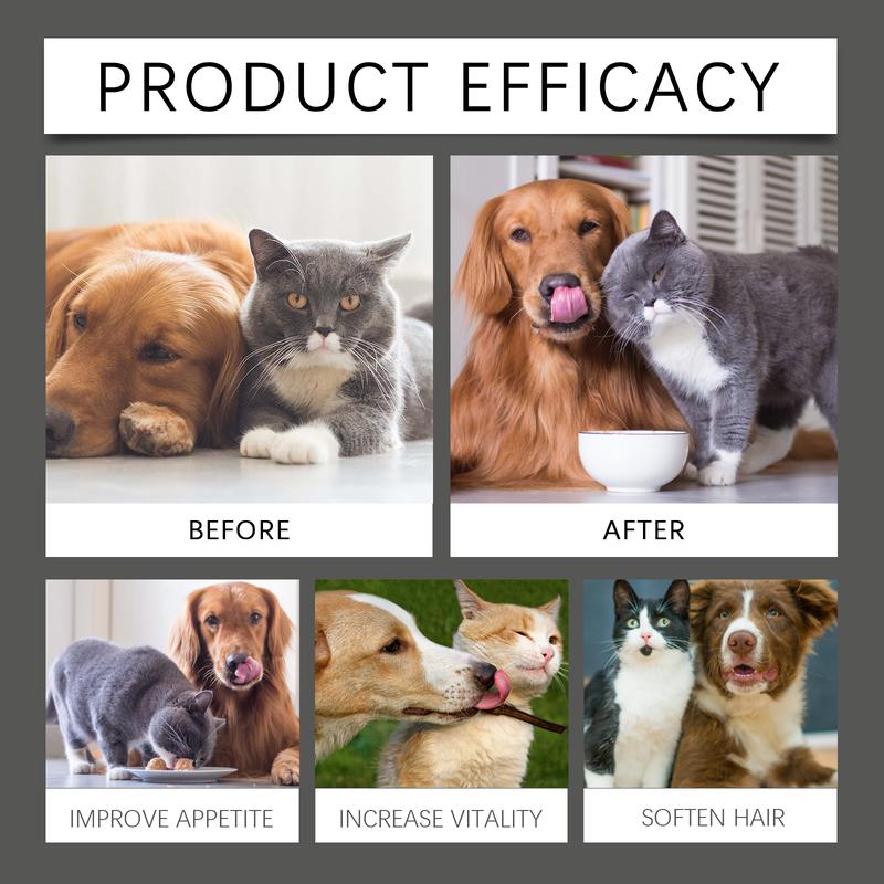 Cat and Dog Universal Compound Probiotic Tablets - Pet Nutrient Supplement Tablets - Dog and Cat Nutritionlitter pellets, spray, litter tray, litter box, removal