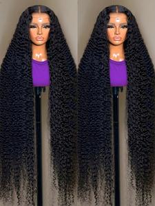 Bling Hair 13x6 Deep Curly Human Hair Wigs 13x4 Transparent Lace Frontal Wig Deep Wave Lace Front Wig For Women PrePlucked Wigs 180% Density TikTokShop Memorialday