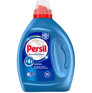 Persil Laundry Detergent Liquid, Original Scent, High Efficiency (HE), 2X Concentrated, 50 fl oz, 66 Loads