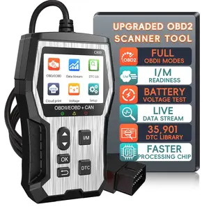 Professional OBD2 Scanner Diagnostic Tool, Check Engine Code Reader with Reset, Engine Fault Scanner, Diagnostic Scan Tool, OBDll/EOBD Car Diagnostic Tool