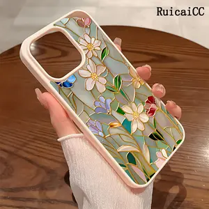 Premium Magnetic Phone Cases for iPhone11/12/13/14/15/16//17/Air/promax/Plus Elegant Floral Pattern y2k cased MagSafe Ready, Anti-Fall, Springtok and Ultra-Thin Design | Perfect for Everyday Use Screen Protector Resistance Smartphone Aesthetic