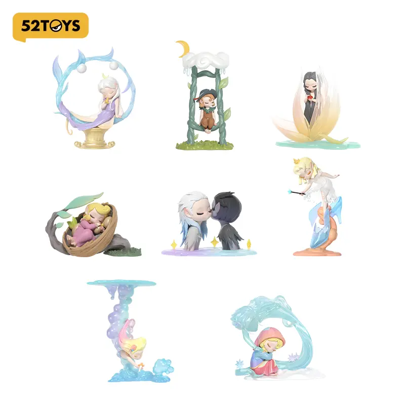 52TOYS Sleep Dreamland Elves - Tales of Enchanted Dreams Kawaii Creative Gift Room Decor Desktop Decoration Gift for Birthday Party Anime Figures Action Figures