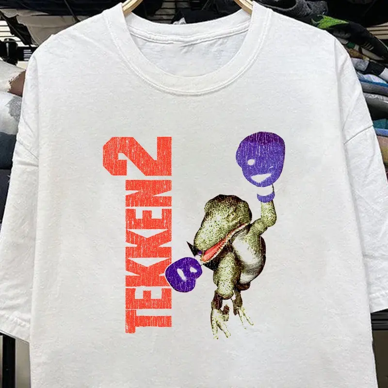 TEKKEN 2 ALEX VINTAGE WHITE T-SHIRT