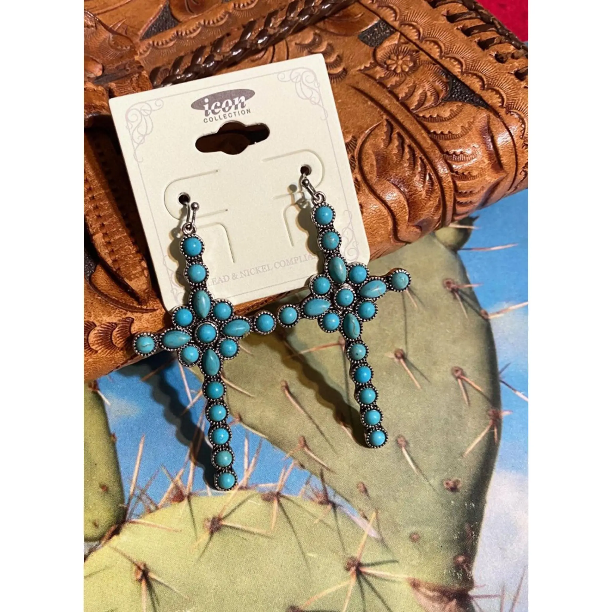 Classic Cross Earrings