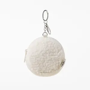Rice Pouch Keyring - Stylish Rice-Shaped Pouch for Keys Lip Balm AirPods - Clip to Bag or Carry Alone - Essential Accessory