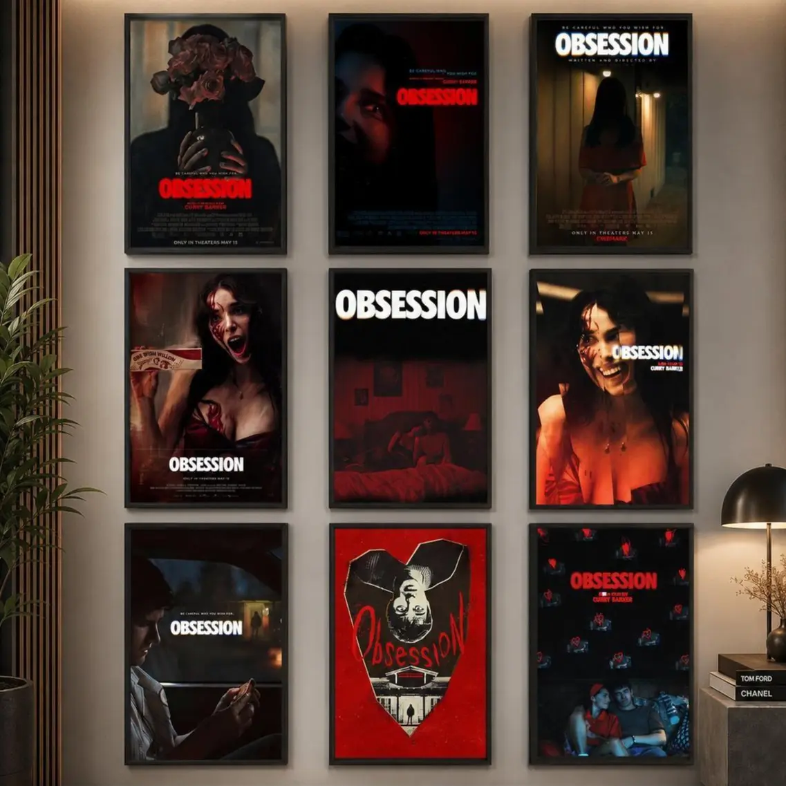 Obsession 2026 Movie Poster Vintage Aesthetic Living Room Wall Art Man Cave Art Movie Lover Gift, Premium Poster, Home Decor Idea, Room Decoration, Wall Art Decor