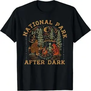 Funny National Park After Dark Women T Shirt Nature Lover Gift for Her Unisex