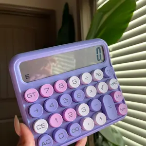 Sugarplum purple calculator Plastic