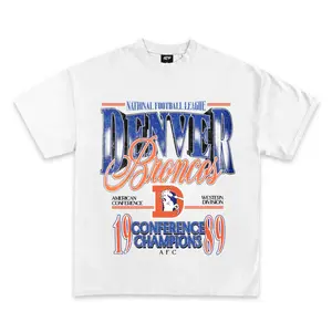 Vintage Denver Football T-Shirt – Denver Football Fan Crewneck Tee, Vintage Inspired Graphic, Unisex Short Sleeve, Soft 100% Cotton, Casual Streetwear, Menswear & Womenswear Top, Everyday Comfort, S-3XL